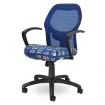 blue-mesh-swivel-chair