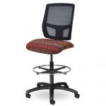 mesh-height-adjustable-stool