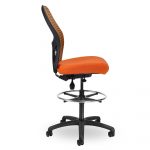 orange-mesh-ergo-stool
