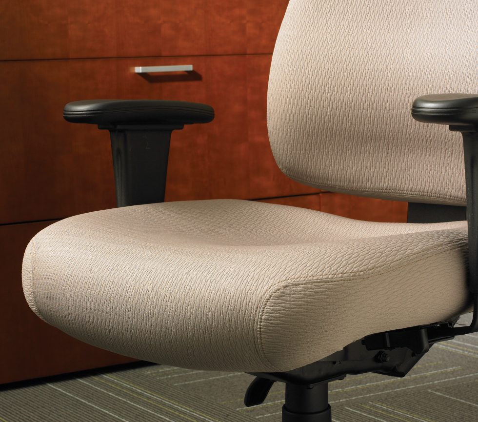 Office Chair with a 400 lb. Weight Capacity - Seating Inc